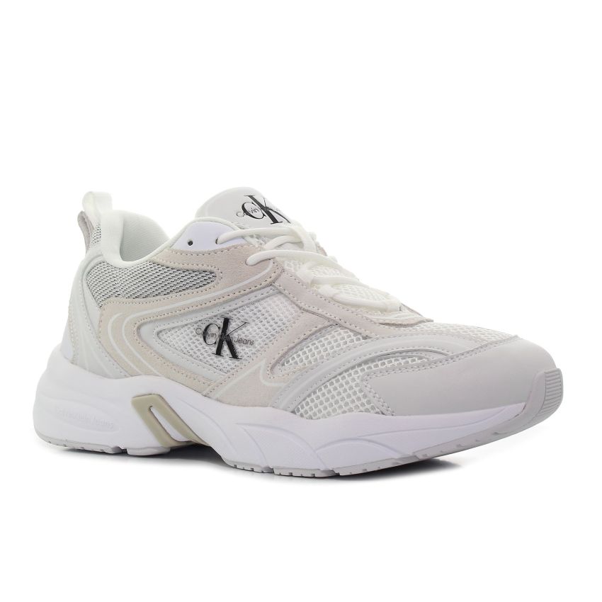 Calvin Klein Retro Tennis Su-Mesh fehér férfi cipő