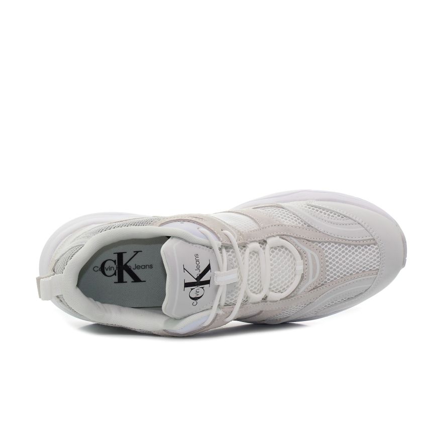 Calvin Klein Retro Tennis Su-Mesh fehér férfi cipő