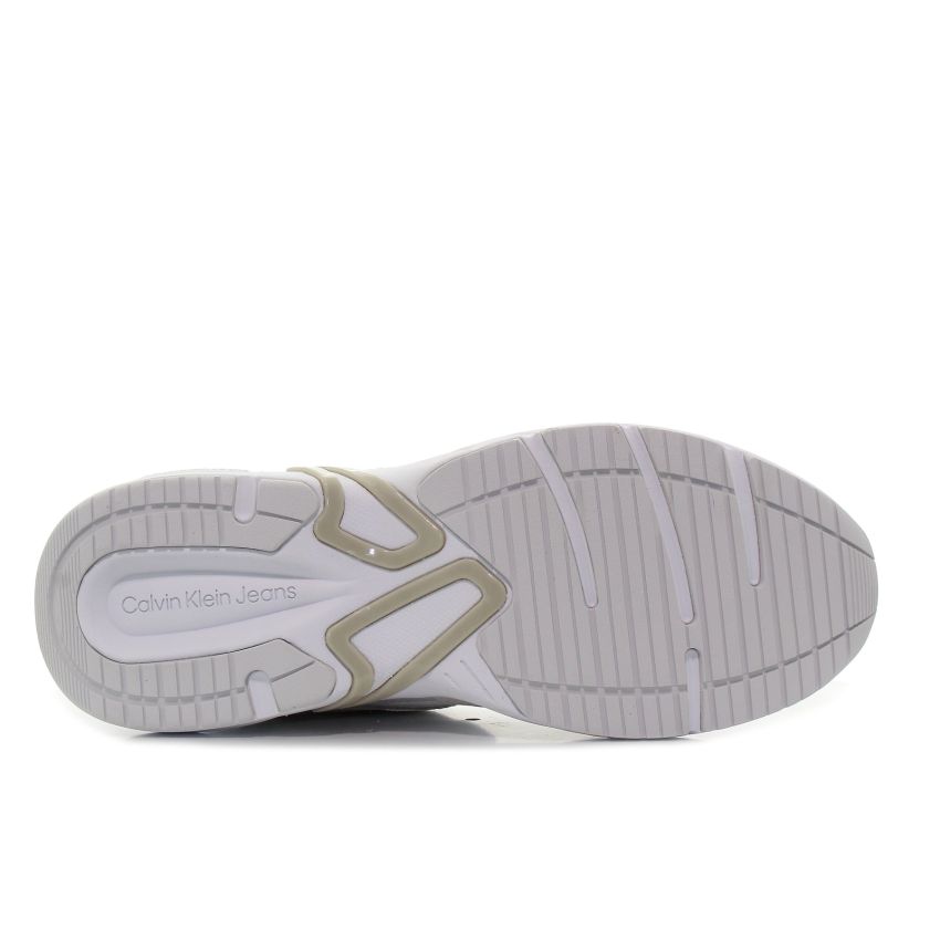 Calvin Klein Retro Tennis Su-Mesh fehér férfi cipő