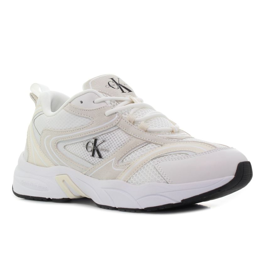 Calvin Klein Retro Tennis Oversized Mesh fehér férfi cipő