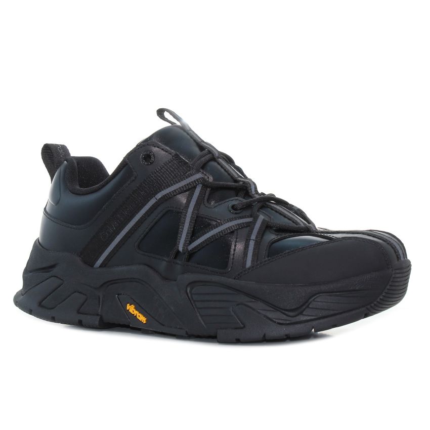 Calvin Klein Chunky Runner Vibram fekete férfi cipő