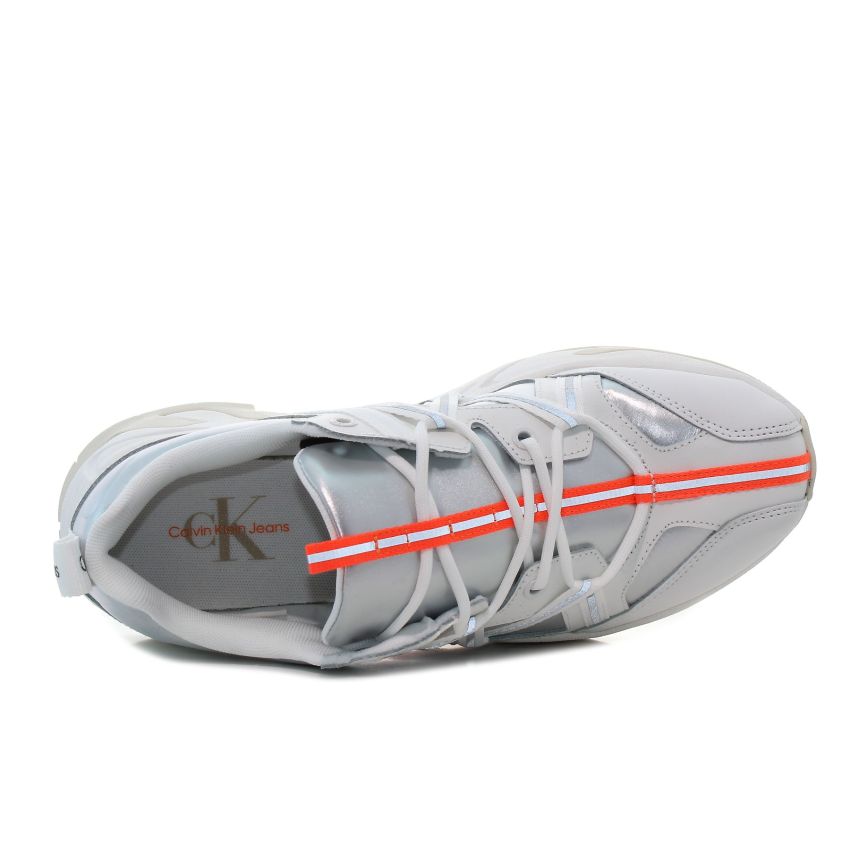 Calvin Klein Chunky Runner Vibram törtfehér férfi cipő