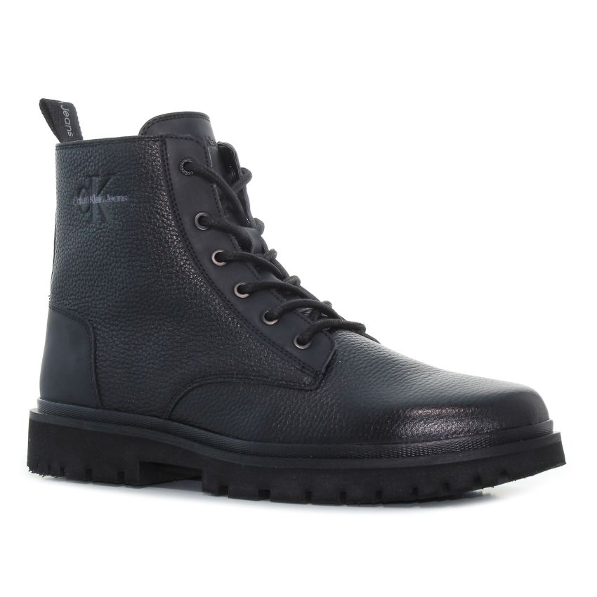 Calvin Klein Eva Mid Laceup fekete férfi bakancs