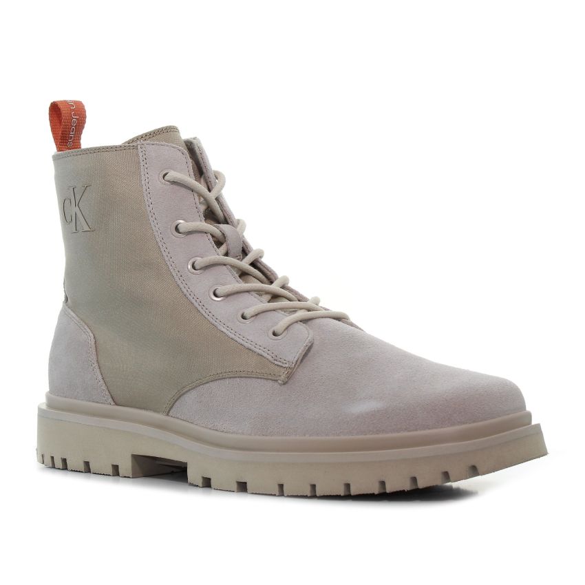 Calvin Klein Eva Mid Laceup bézs férfi bakancs