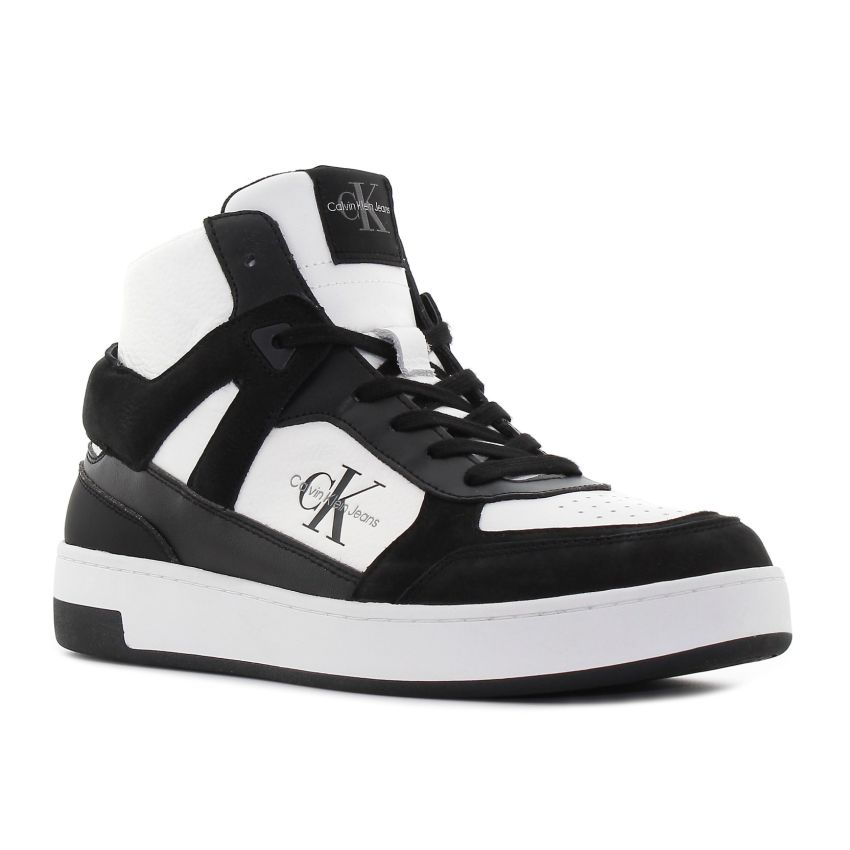 Calvin Klein Basket Cup Mid fekete férfi cipő