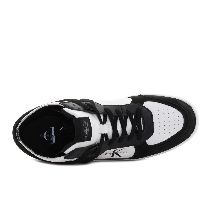 Calvin Klein Basket Cup Mid fekete férfi cipő