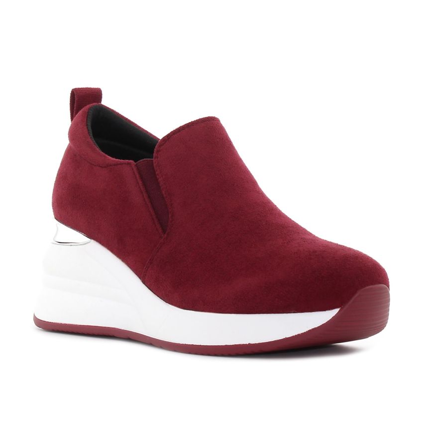 Yolera - Joen bordó női bebújós cipő