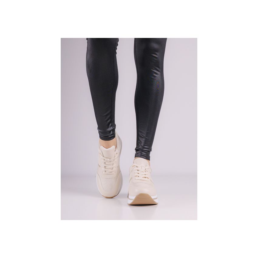 Yolera - Amy bézs női cipő