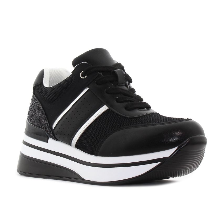 Yolera - Amy fekete női cipő