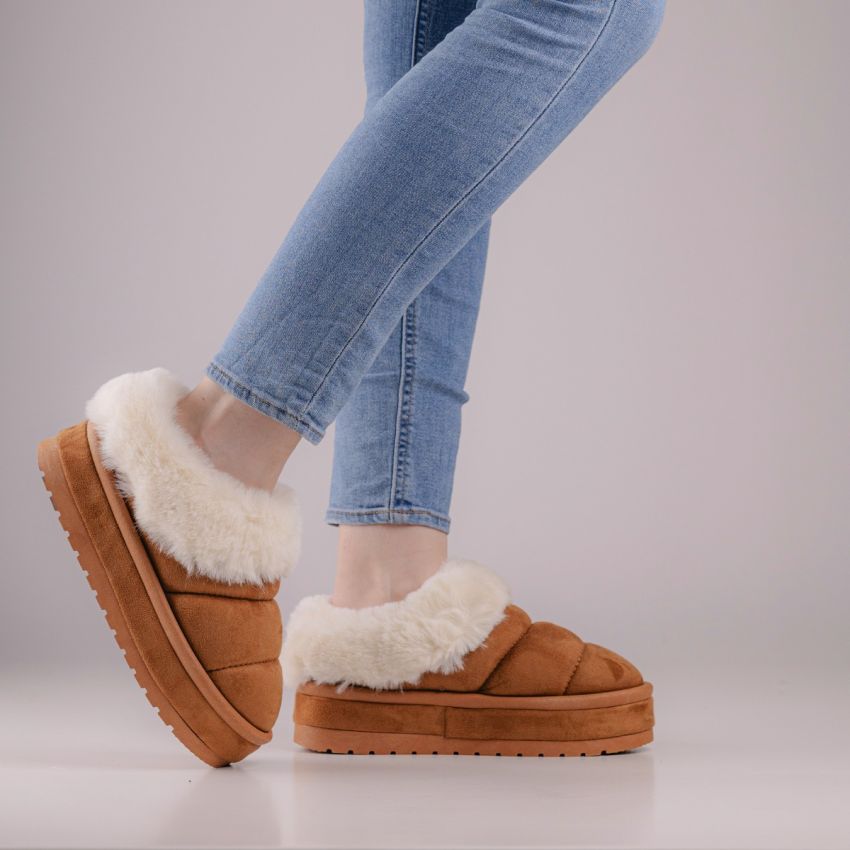 Yolera - Beli barna női papucs