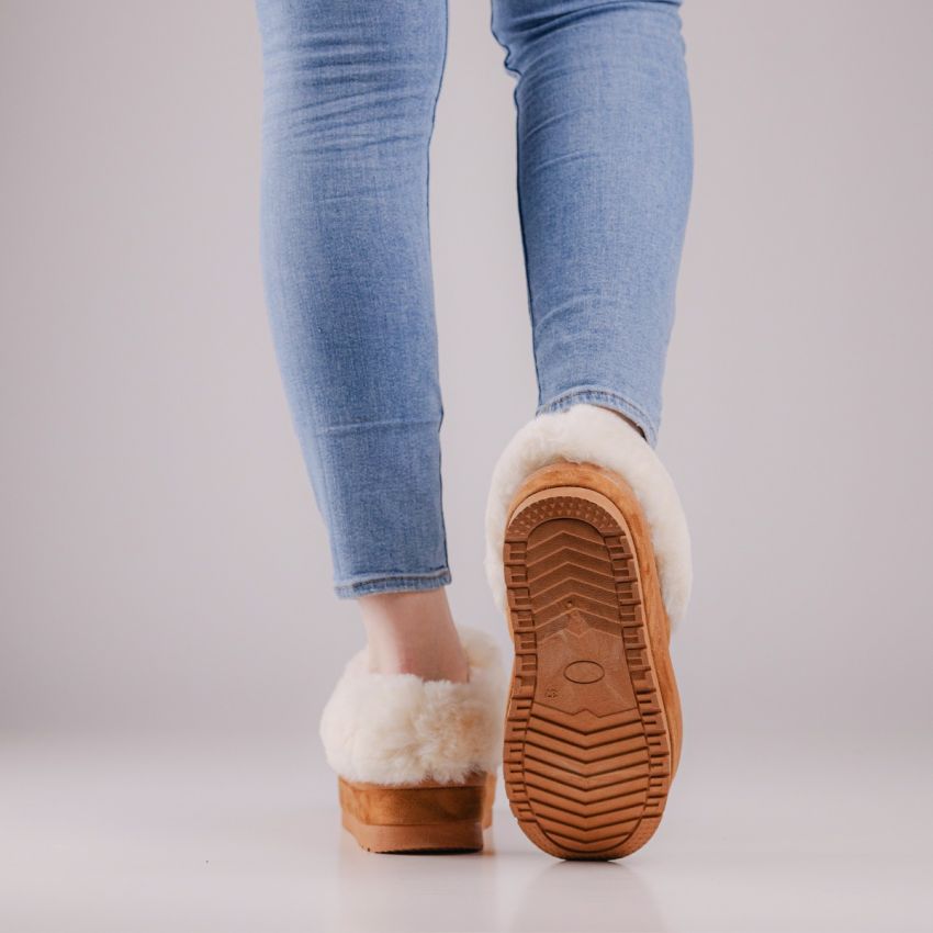 Yolera - Beli barna női papucs