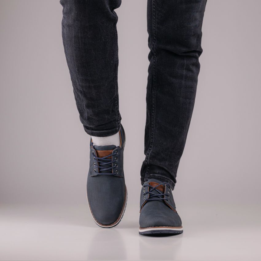 Yolera - Dan sötétkék férfi cipő