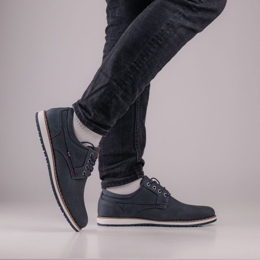 Yolera - Dan sötétkék férfi cipő