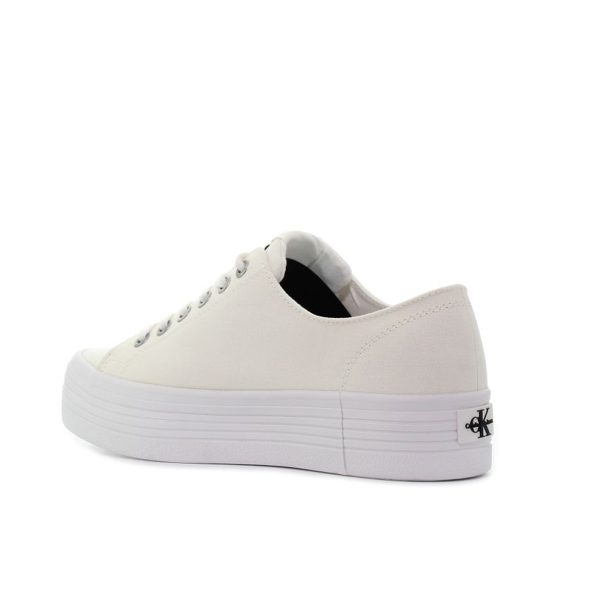 Calvin Klein Vulcanized Flatform törtfehér női platformos cipő