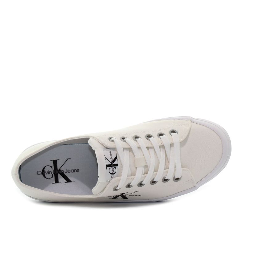 Calvin Klein Vulcanized Flatform törtfehér női platformos cipő