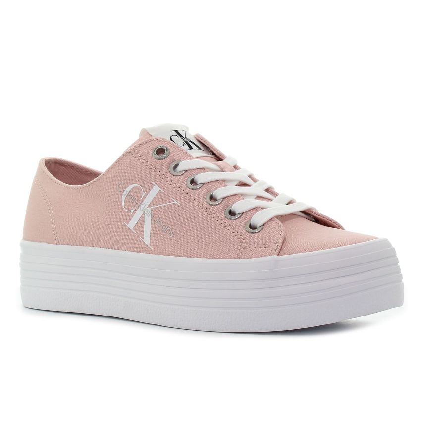 Calvin Klein Vulcanized Flatform rózsaszín női cipő