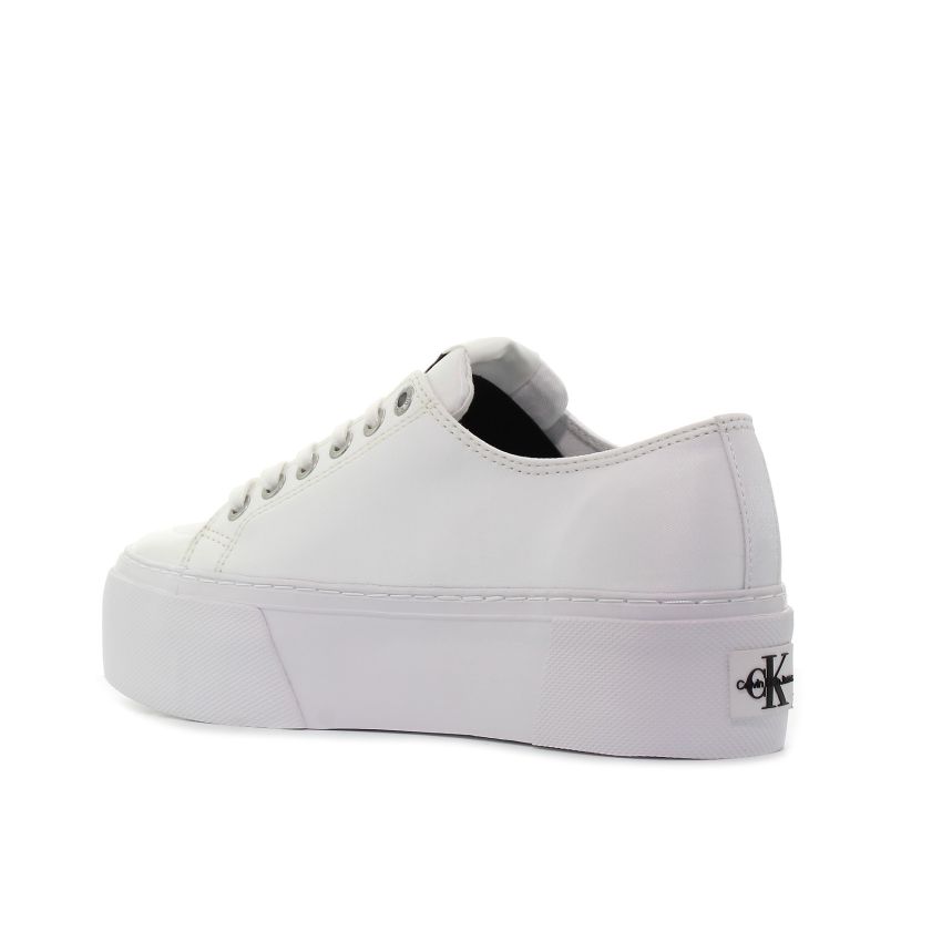 Calvin Klein Flatform Vulcanized fehér platformos női cipő