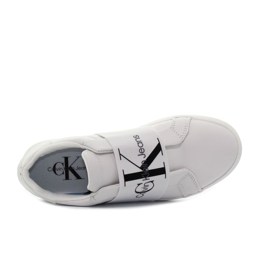 Calvin Klein Classic Cupsole Slip-On fehér női bebújós cipő