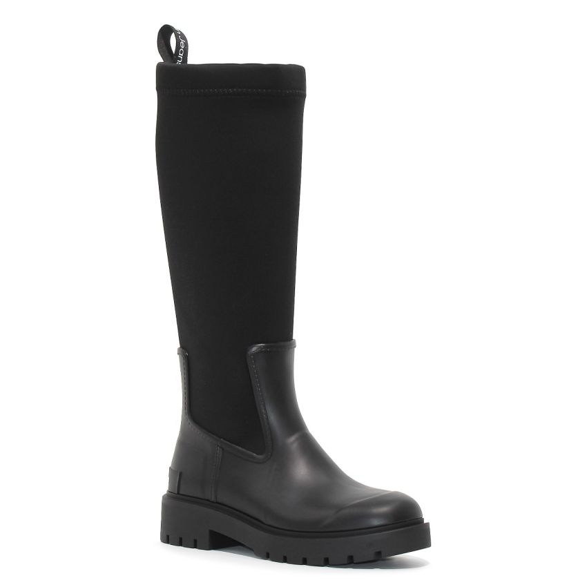 Calvin Klein High Rainboot fekete női csizma