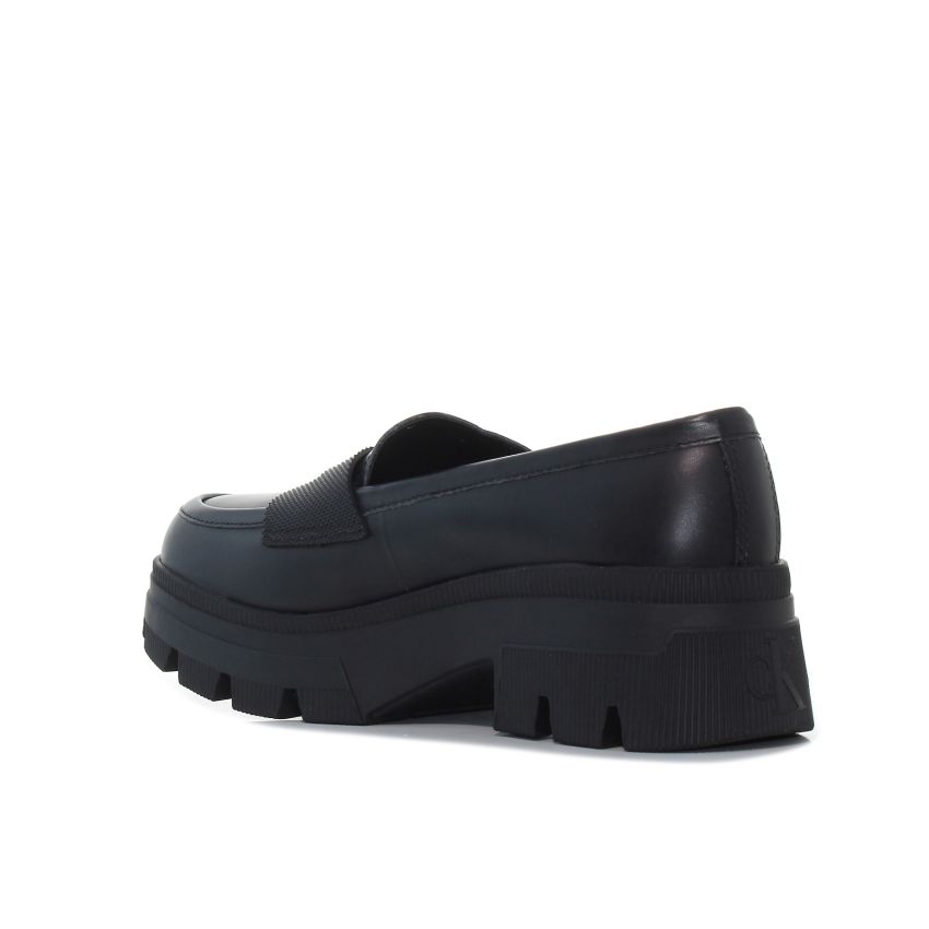 Calvin Klein Chunky Combat fekete női cipő