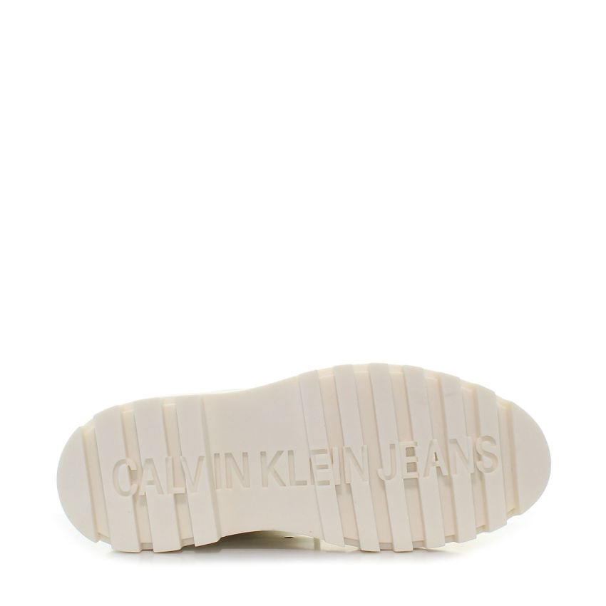 Calvin Klein Flatform Snow Boot törtfehér női csizma