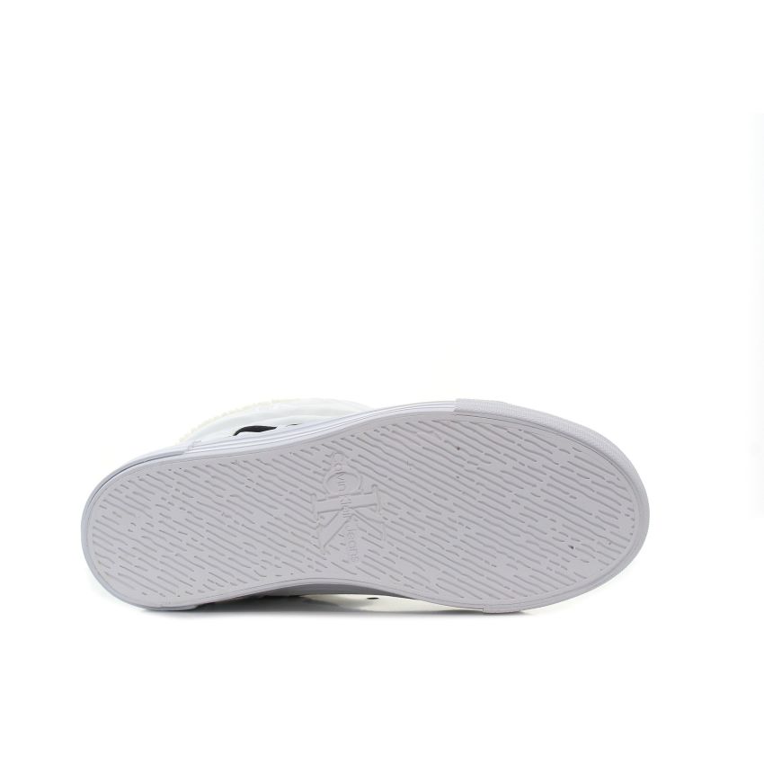 Calvin Klein Bold Vulcanic Flatform fehér női csizma