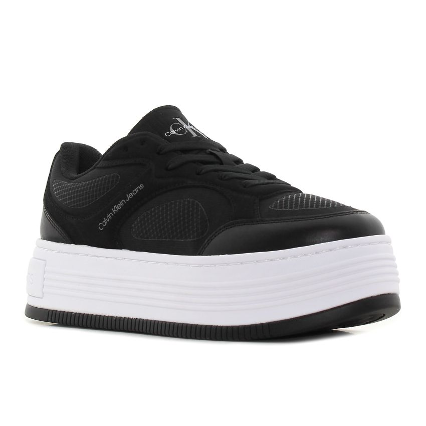 Calvin Klein Bold Platform Low fekete platformos női cipő