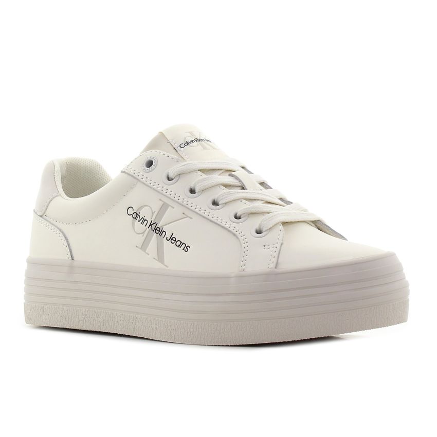 Calvin Klein Vulcanic Flatform bézs női cipő