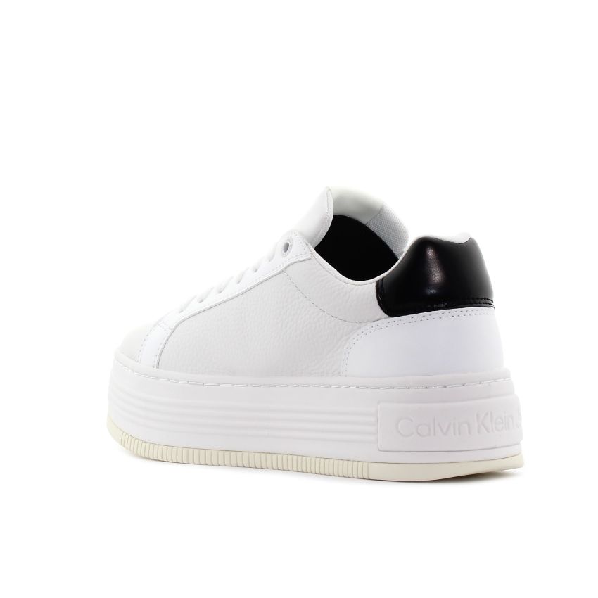 Calvin Klein Bold Flatform Low Lace fehér női platformos cipő