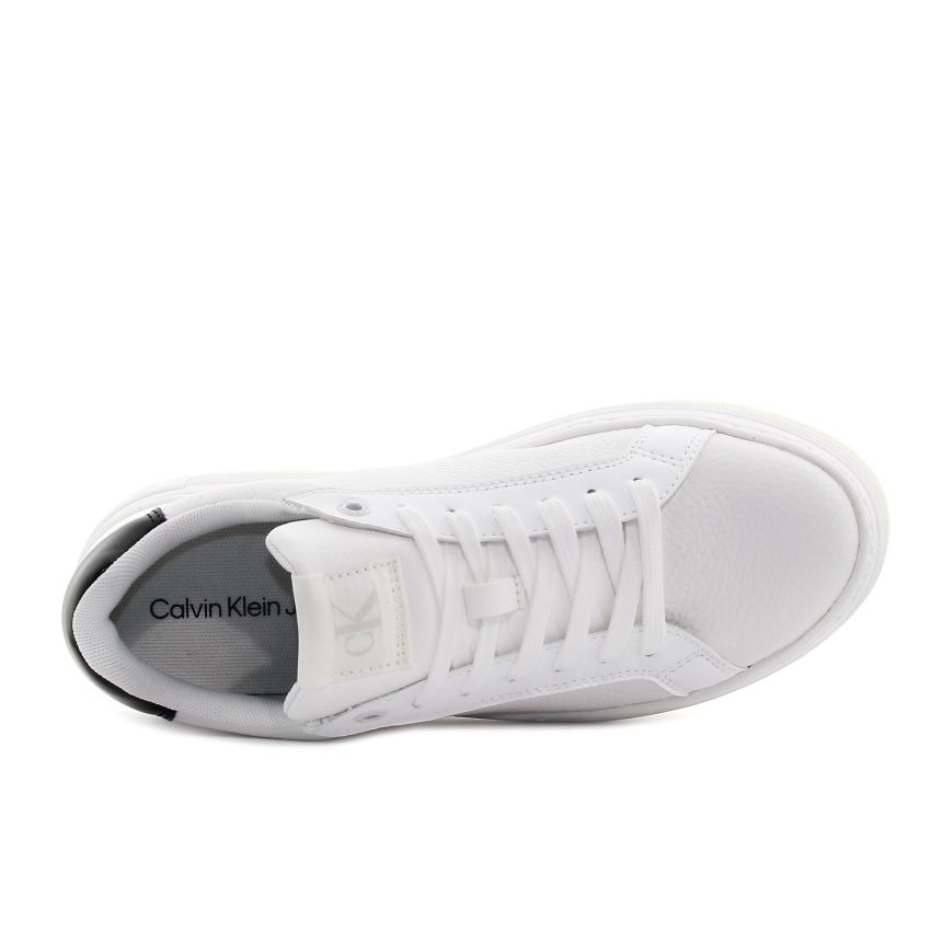 Calvin Klein Bold Flatform Low Lace fehér női platformos cipő