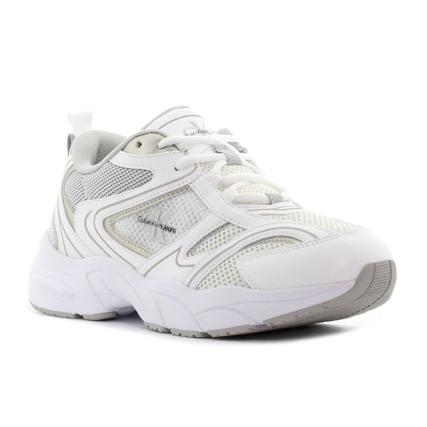 Calvin Klein Retro Tennis Mesh fehér női cipő