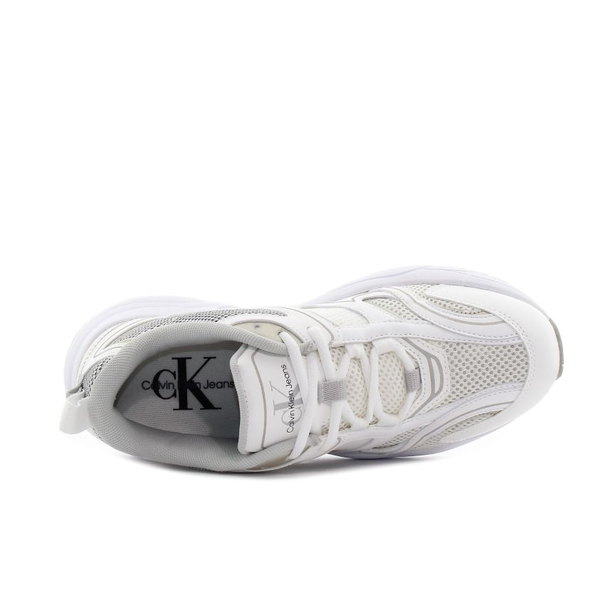 Calvin Klein Retro Tennis Mesh fehér női cipő