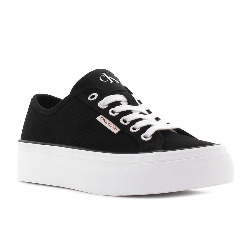 Calvin Klein Vulc Flatform CTN fekete női cipő