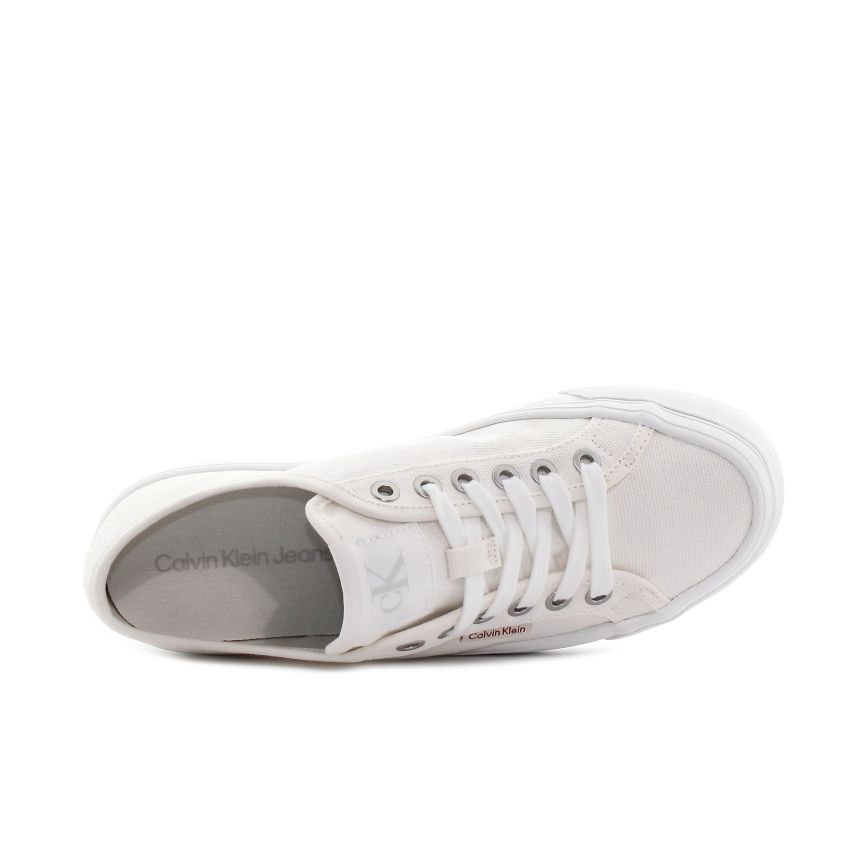 Calvin Klein Vulc Flatform CTN törtfehér női cipő
