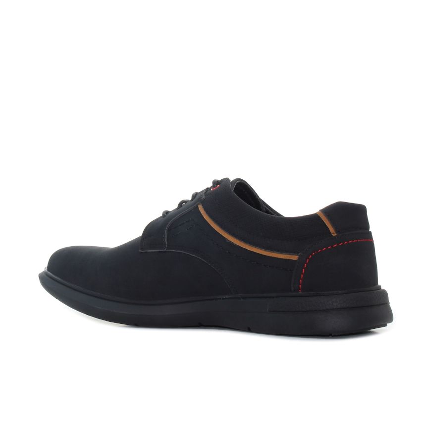 Borgo Yesmile - Arnold fekete férfi cipő