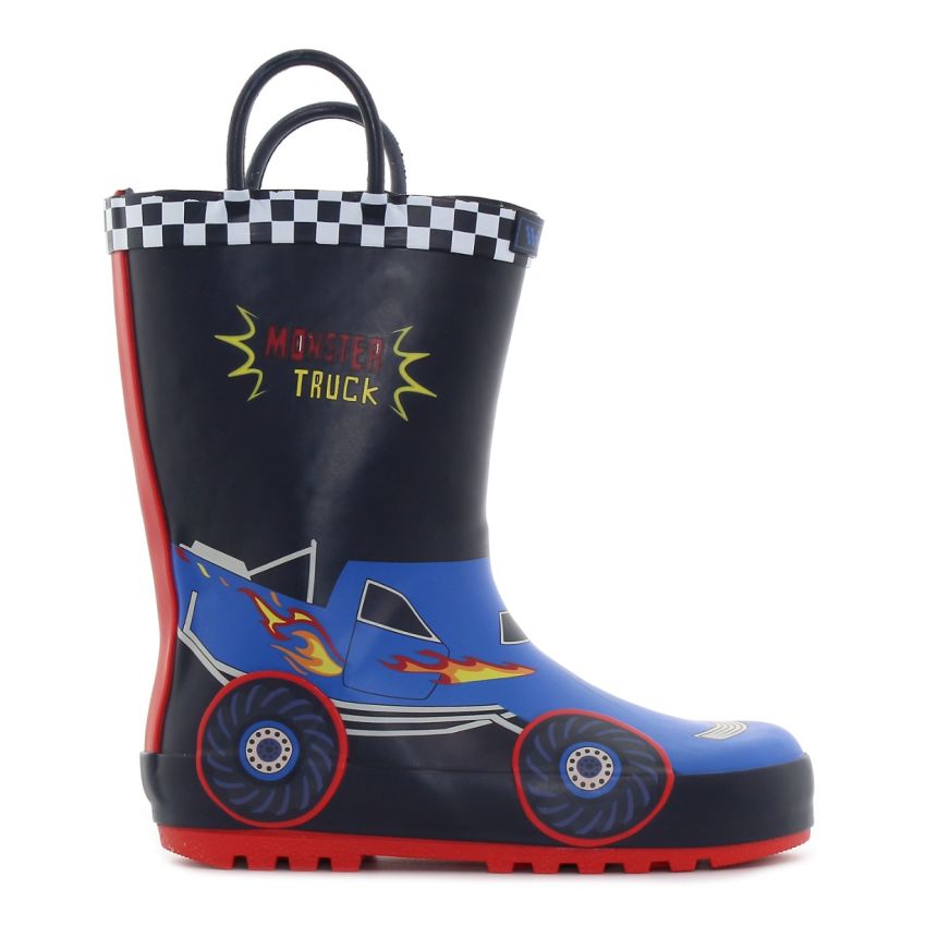 Wink - Aqqo sötétkék fiú baba gumicsizma