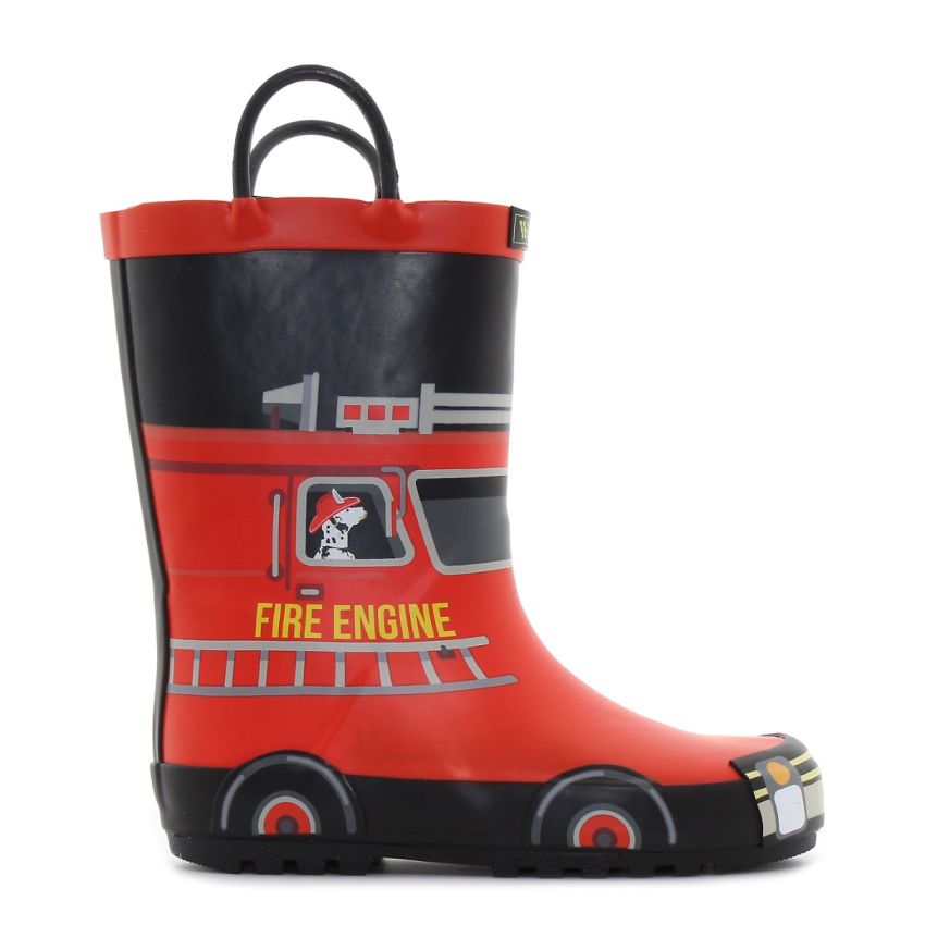 Wink - Aqqo piros fiú baba gumicsizma