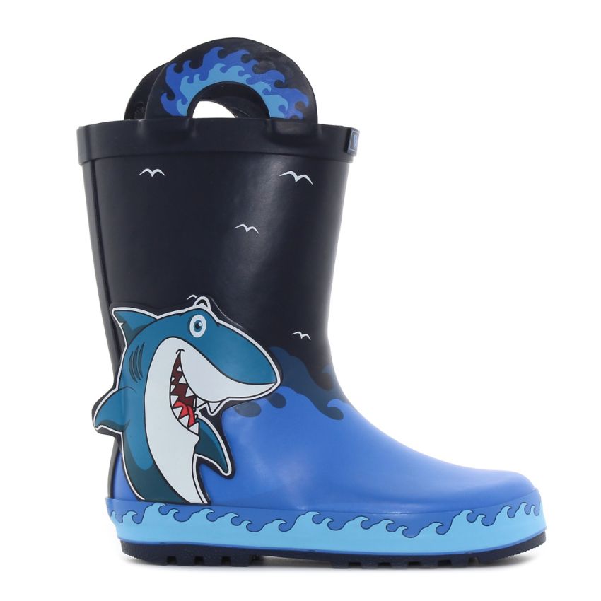 Wink - Aqqo sötétkék fiú baba gumicsizma -BD61066-B