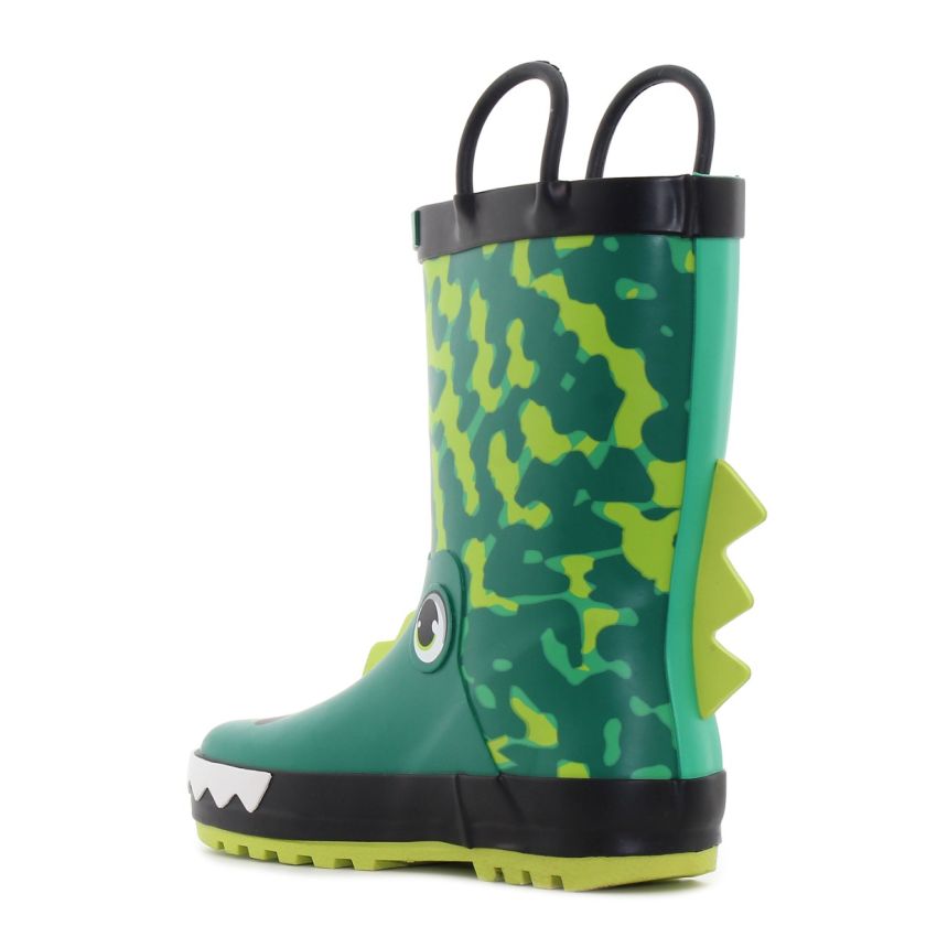 Wink - Aqqo zöld fiú baba gumicsizma -BD61068-B