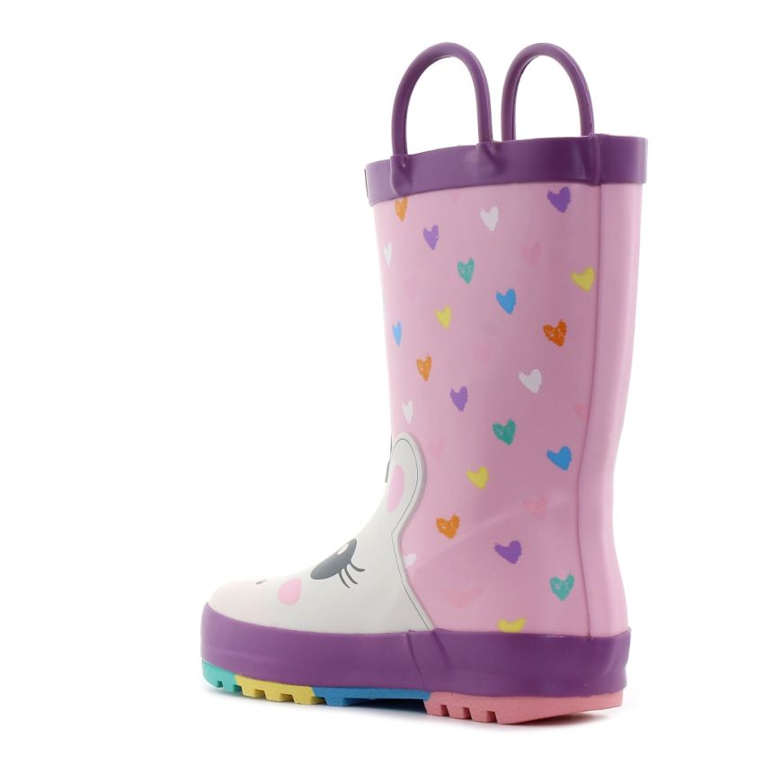 Wink - Aqqo rózsaszín lány gumicsizma -BD61078-GY