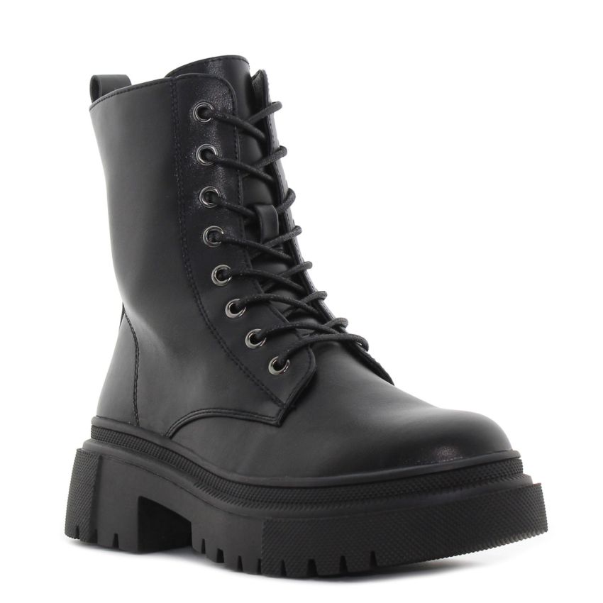 Wink - Lif fekete női bakancs