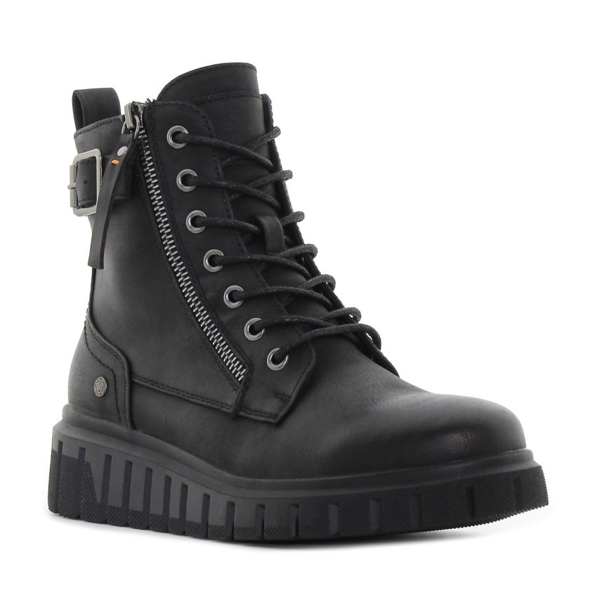 Wink - Vlus fekete női bakancs