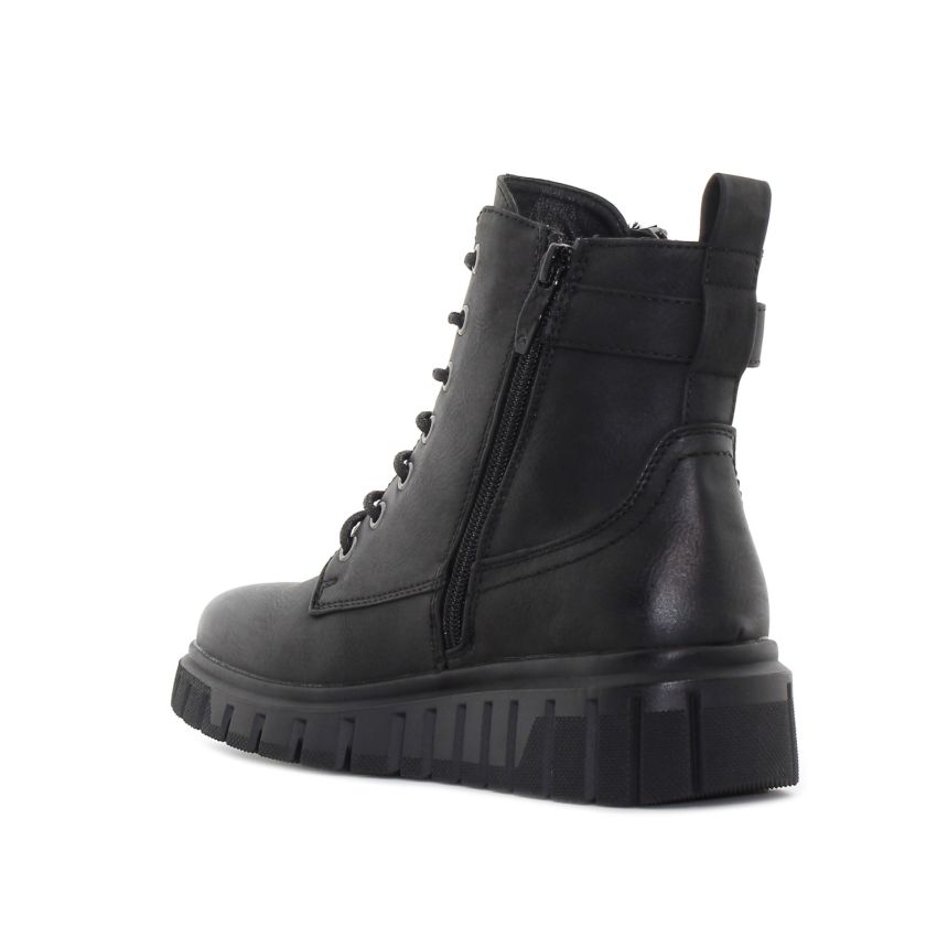 Wink - Vlus fekete női bakancs