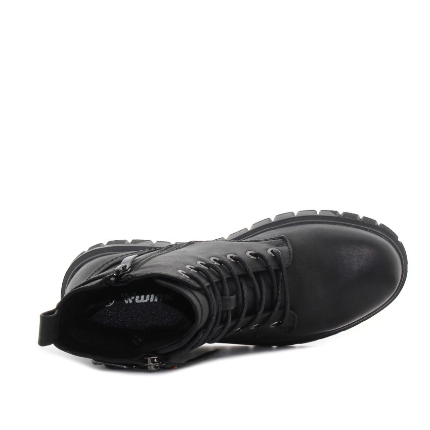 Wink - Vlus fekete női bakancs