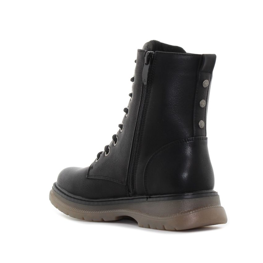 Wink - Contradoq fekete női bakancs