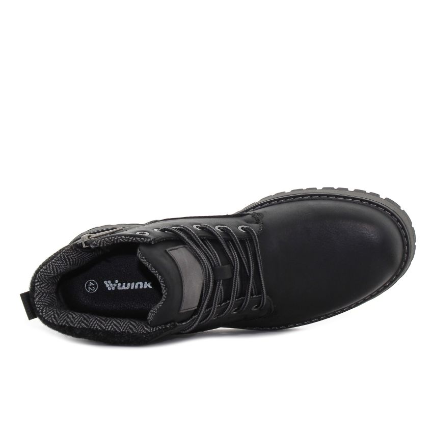 Wink - Thum fekete férfi bakancs