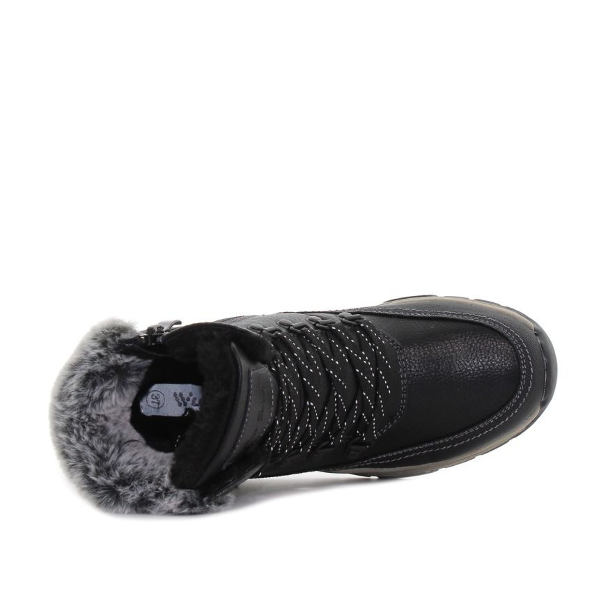 Wink - Bugu fekete női csizma