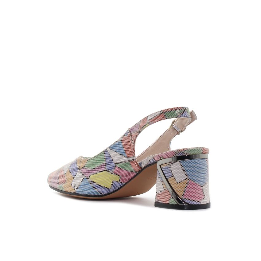 Yolera - Art többszínű női magassarkú -BY6883-1
