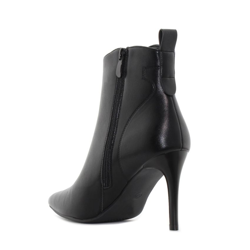 Yolera - Jenna fekete női bokacsizma -BY6900-1BL