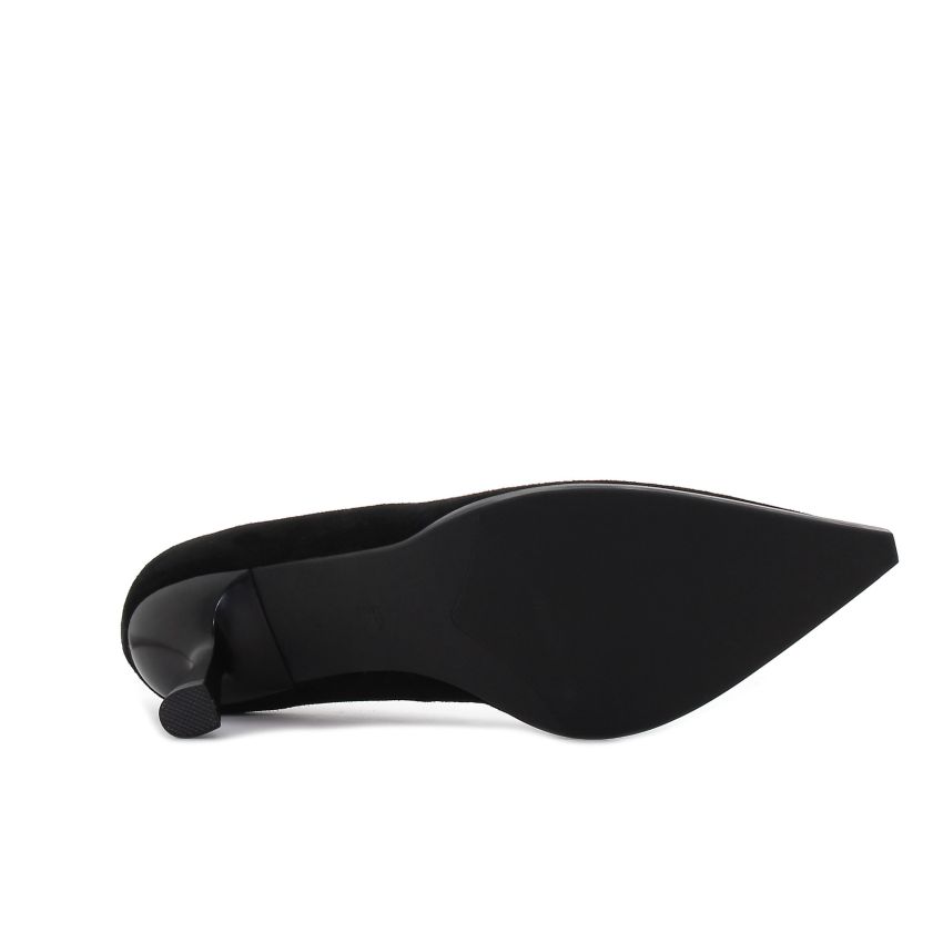 Yolera - Max fekete női magassarkú -BY6938-5